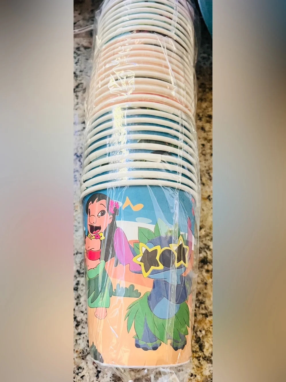 Lilo & Stitch Party Paper Plates, Cups & Napkins - Colorful Kids Party Set